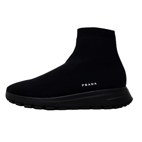 prada high top sock sneakers